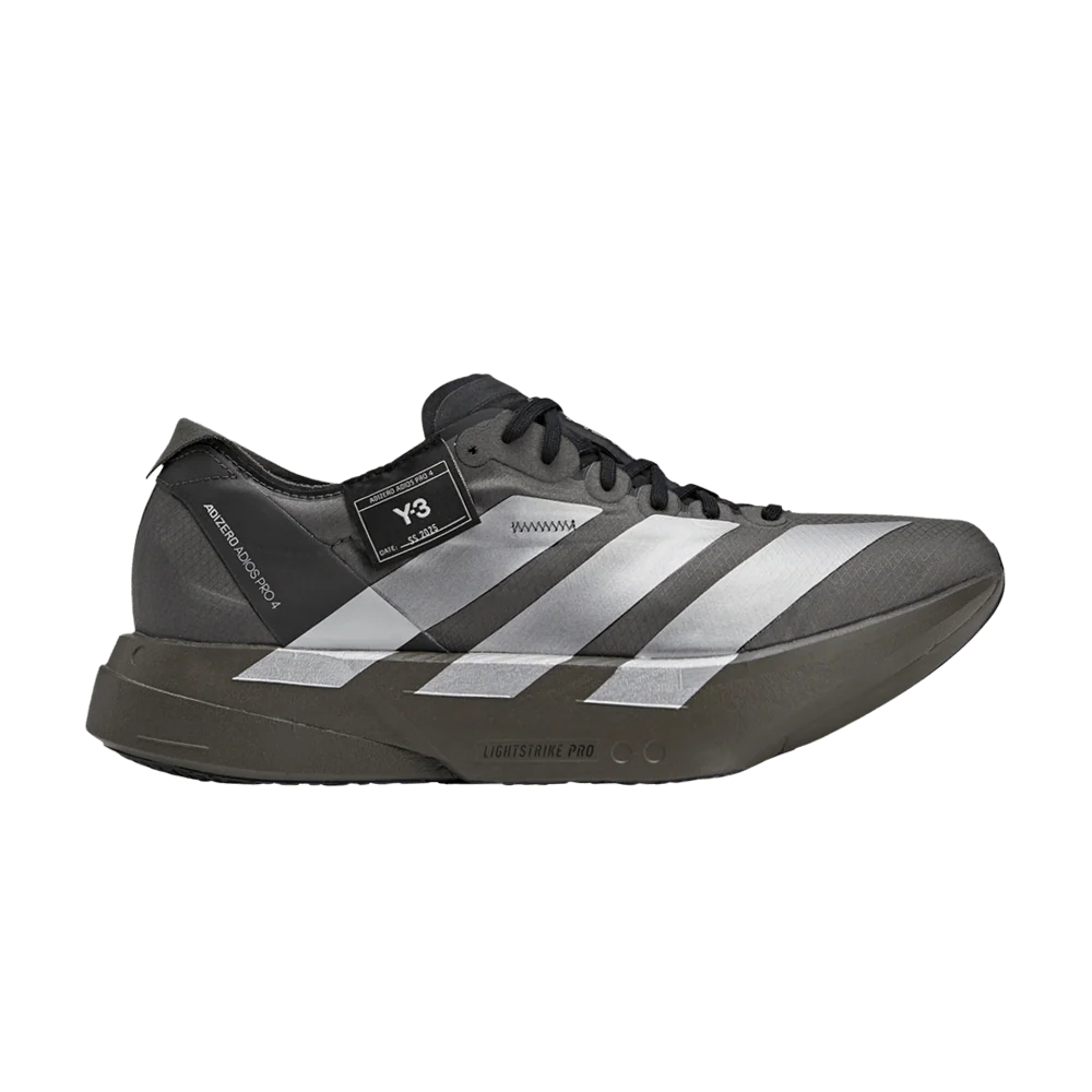 Y-3 Adizero Adios Pro 4 'Cinder Black
