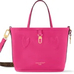 Louis Vuitton Neverfull Bandouliere BB Inside Out Rose Pondichery/Monogram
