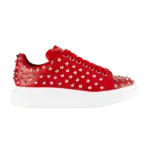 Alexander McQueen Studded Oversized Sneaker 'Red'