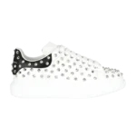 Alexander McQueen Oversized Sneaker 'White Black Studded'