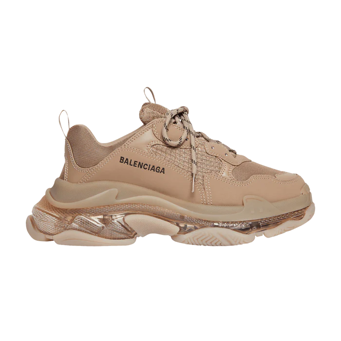 Balenciaga Triple S Sneaker 'Clear Sole - Light Brown'