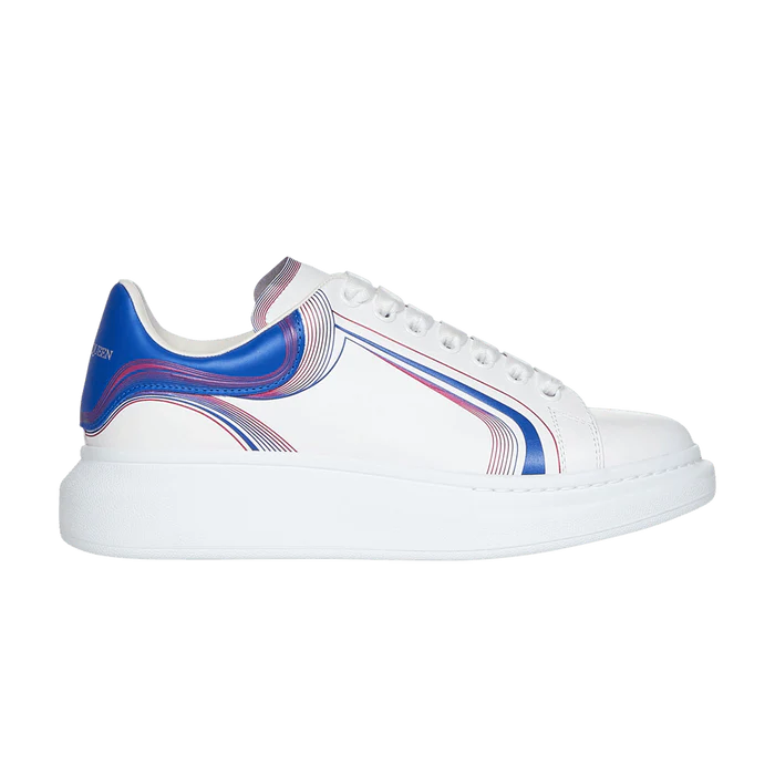 Alexander McQueen Oversized Sneaker 'Curve Tech - Blue Red'