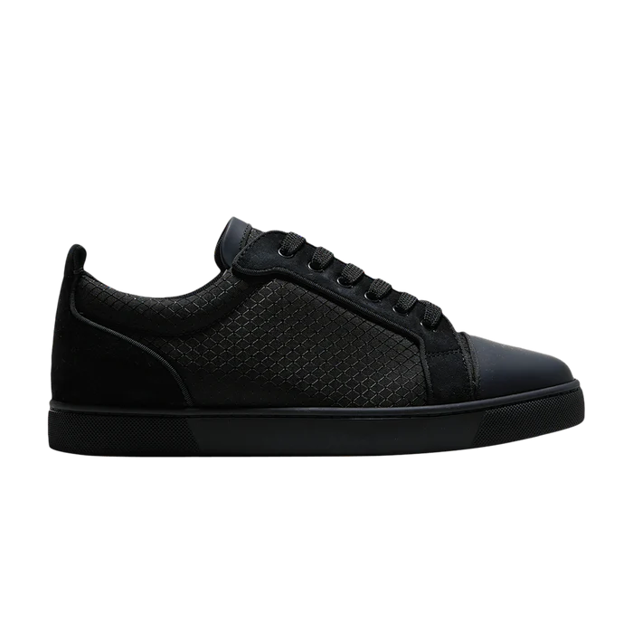 Christian Louboutin Louis Junior Orlato Flat 'Black Mesh'