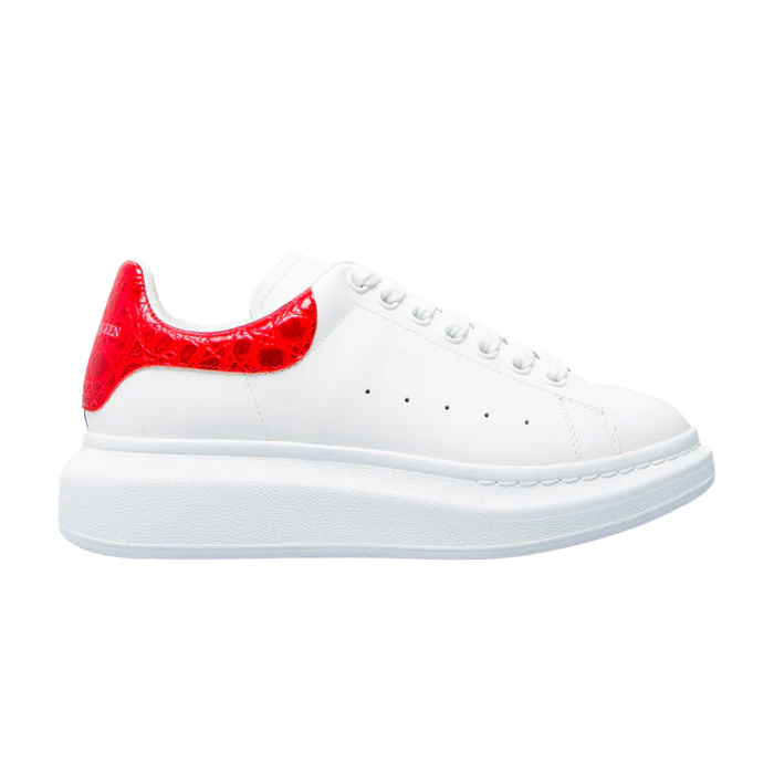 Alexander McQueen Oversized Sneaker 'Red Crocodile'