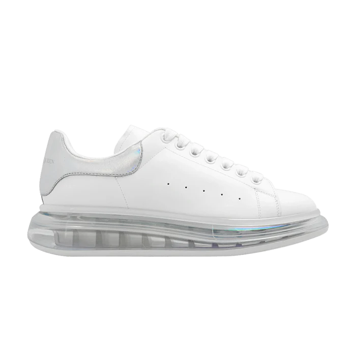 Alexander McQueen Oversized Sneaker 'Transparent Sole - White Iridescent'