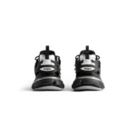 Track Sneaker in black and silver mesh and nylon - Image 3