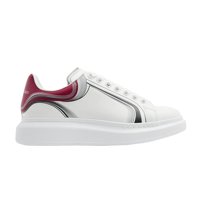 Alexander McQueen Oversized Sneaker 'Curve Tech - Garnet'