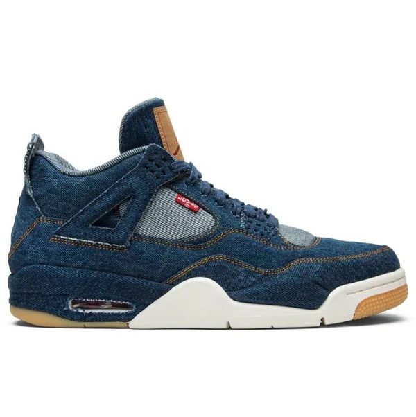Jordan 4 Retro Levi's Denim (Tag with Levi's Logo)