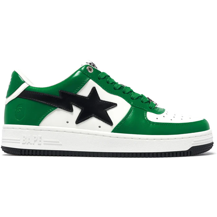 A Bathing Ape Bape Sta #3 M2 White Green Black