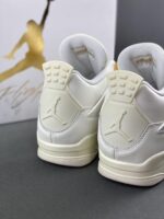 Jordan 4 Retro Metallic Gold (Women's) - Image 2
