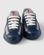 Prada America's Cup Soft Rubber and Bike Fabric Sneakers - Royal Blue - Image 4