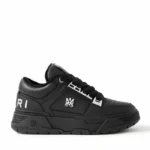 AMIRI - MA-1 Embellished Full-Grain Leather Sneakers - Black