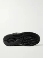AMIRI - MA-1 Embellished Full-Grain Leather Sneakers - Black - Image 3