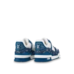 LV Trainer Sneaker Navy Blue - Image 2