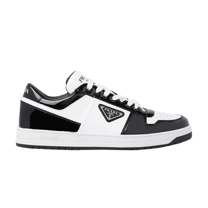 Prada Downtown Leather 'Black White Patent'