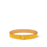 LV Initiales 40mm Reversible Belt SANS LIGNE ESTHETIQUE - Jaune
