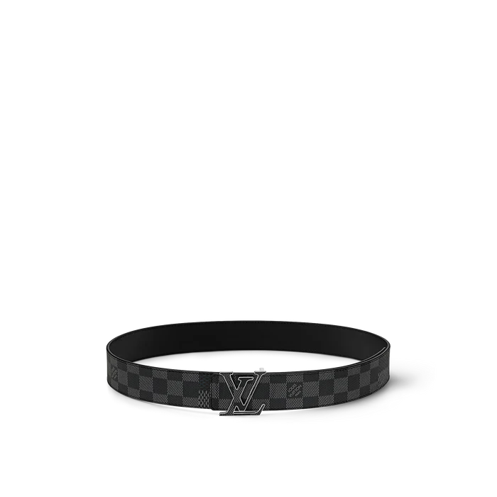 LV Initiales 40mm Reversible Belt Damier Infini Leather