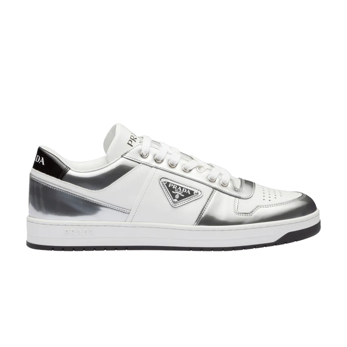 Prada Downtown Leather 'Silver White'