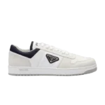 Prada Downtown Leather Re Nylon Sneaker White Blue