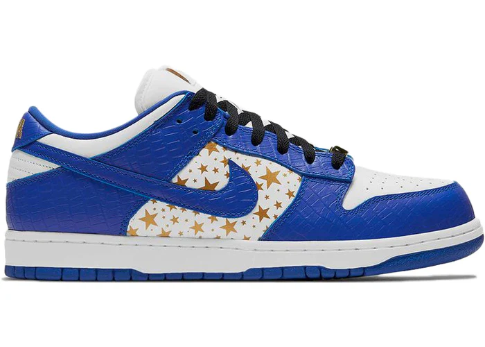 Dunk Low Supreme Stars Hyper Royal