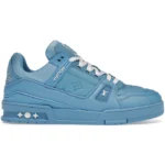 Louis Vuitton Trainer Blue Embossed Monogram