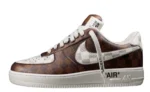 Louis Vuitton x Nike Air force 1 - Virgil Abloh White / Brown