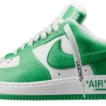 Louis Vuitton x Nike Air force 1 - Virgil Abloh Green