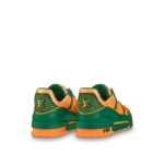 LV Trainer Sneaker Orange/Green - Image 2