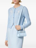 Versace Mini crocodile-embossed Leather Tote Bag — view 2