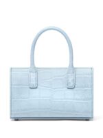 Versace Mini crocodile-embossed Leather Tote Bag — view 3