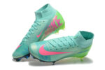Nike AIR Zoom Mercurial Vapor 16 Elite High-Top Aqua — view 3