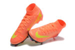 Nike AIR Zoom Mercurial Vapor 16 Elite High-Top Orange — view 3