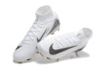 Nike AIR Zoom Mercurial Superfly 10 Elite High-Top White — view 3