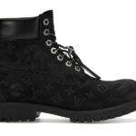 Louis Vuitton Timberland 6" Ankle Boot Black Monogram
